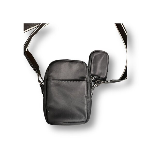 Chico’s Black Cell Phone Crossbody Bag with Detachable Pouch Adjustable Strap - Picture 6 of 11